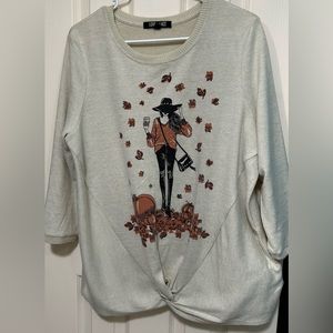 Love + Lace Women's Sweater ~ Size Large ~